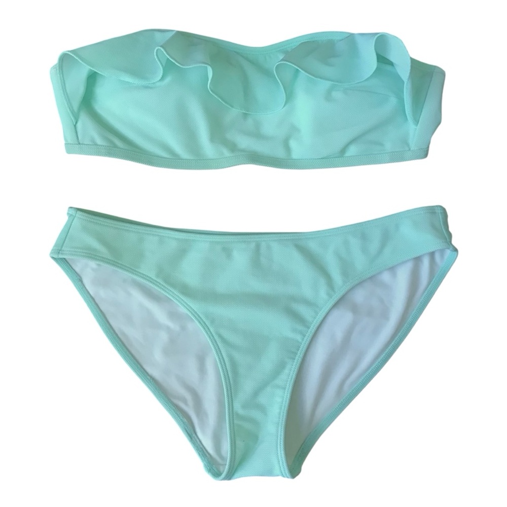 VINEYARD VINES Flounce Pique Bikini